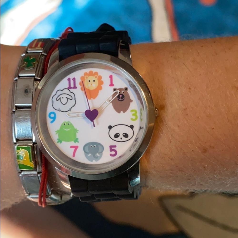 Cute animal face watch!!